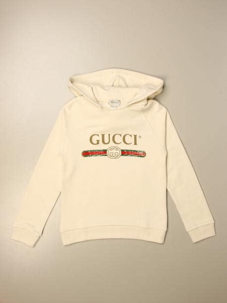 felpa gucci uomo bianca